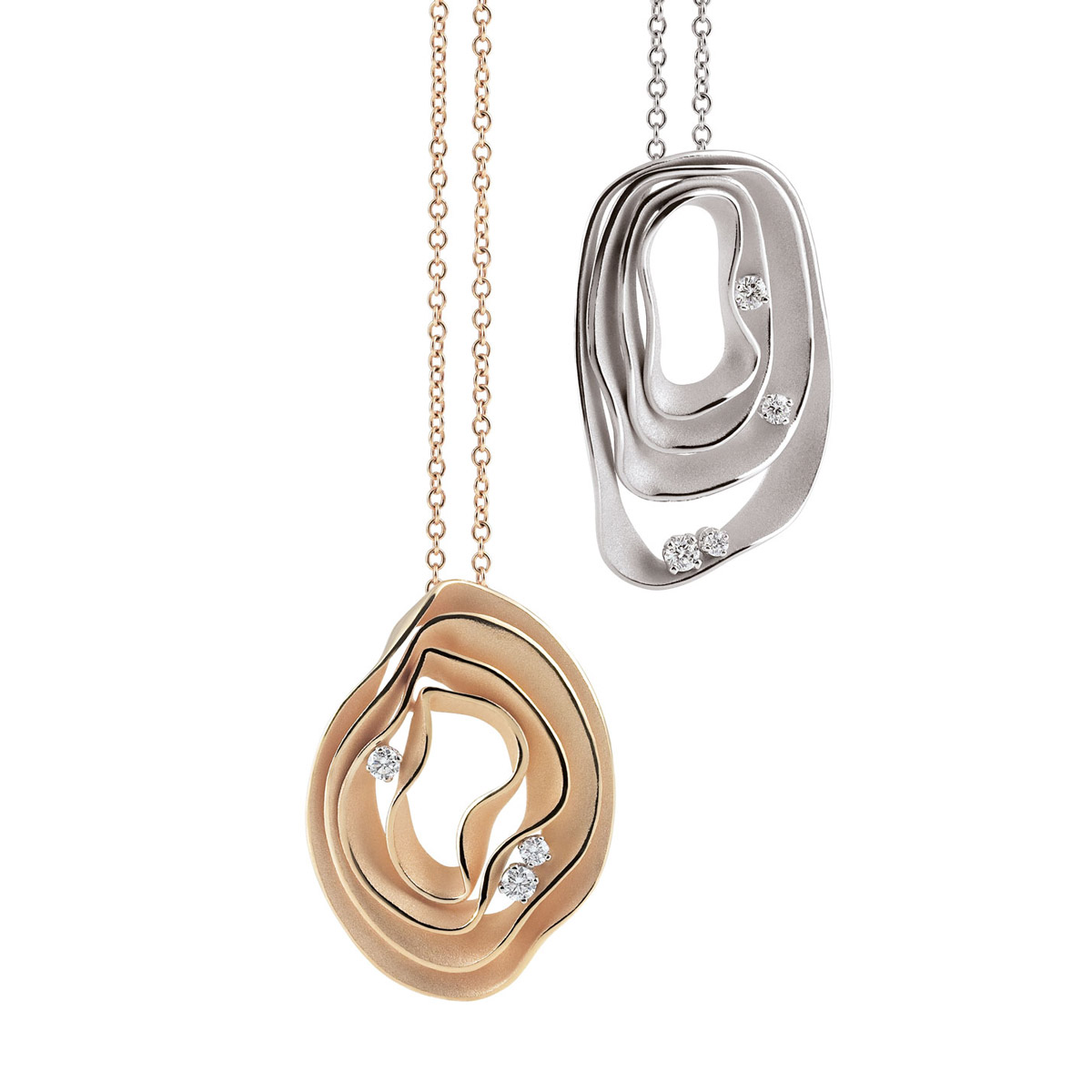 Annamaria Camilli Essential ring oorbel en hanger